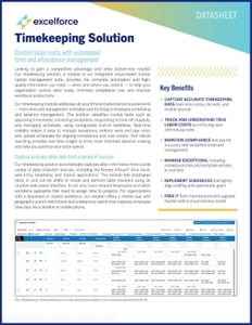 Time & Labor Management Solution Guide