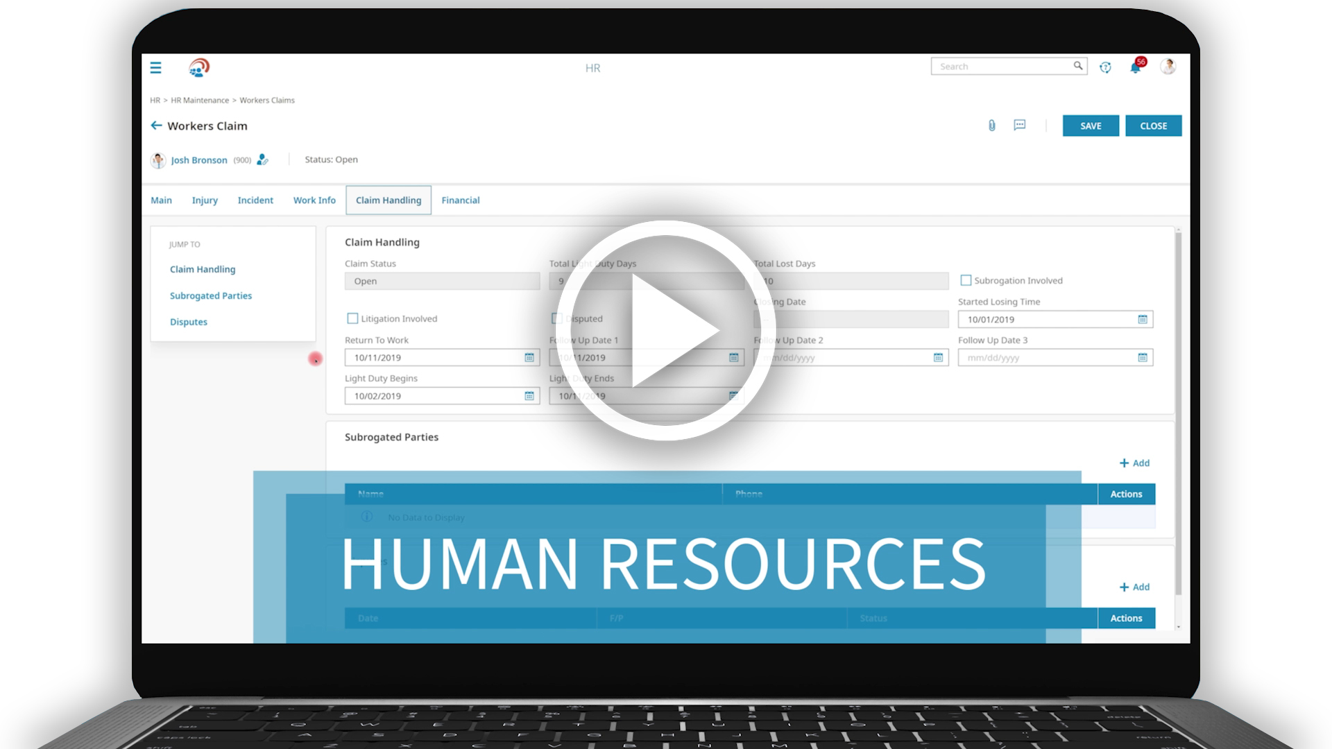 HR Demo Video Form | Excelforce