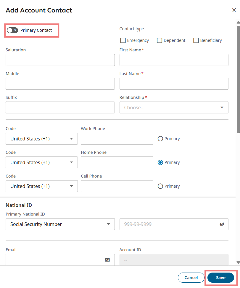 Personal Information Updates 4