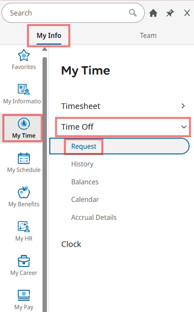 Time Off Update 1