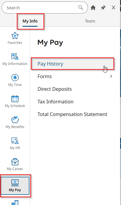 Viewing Your Pay Statements in Excelforce