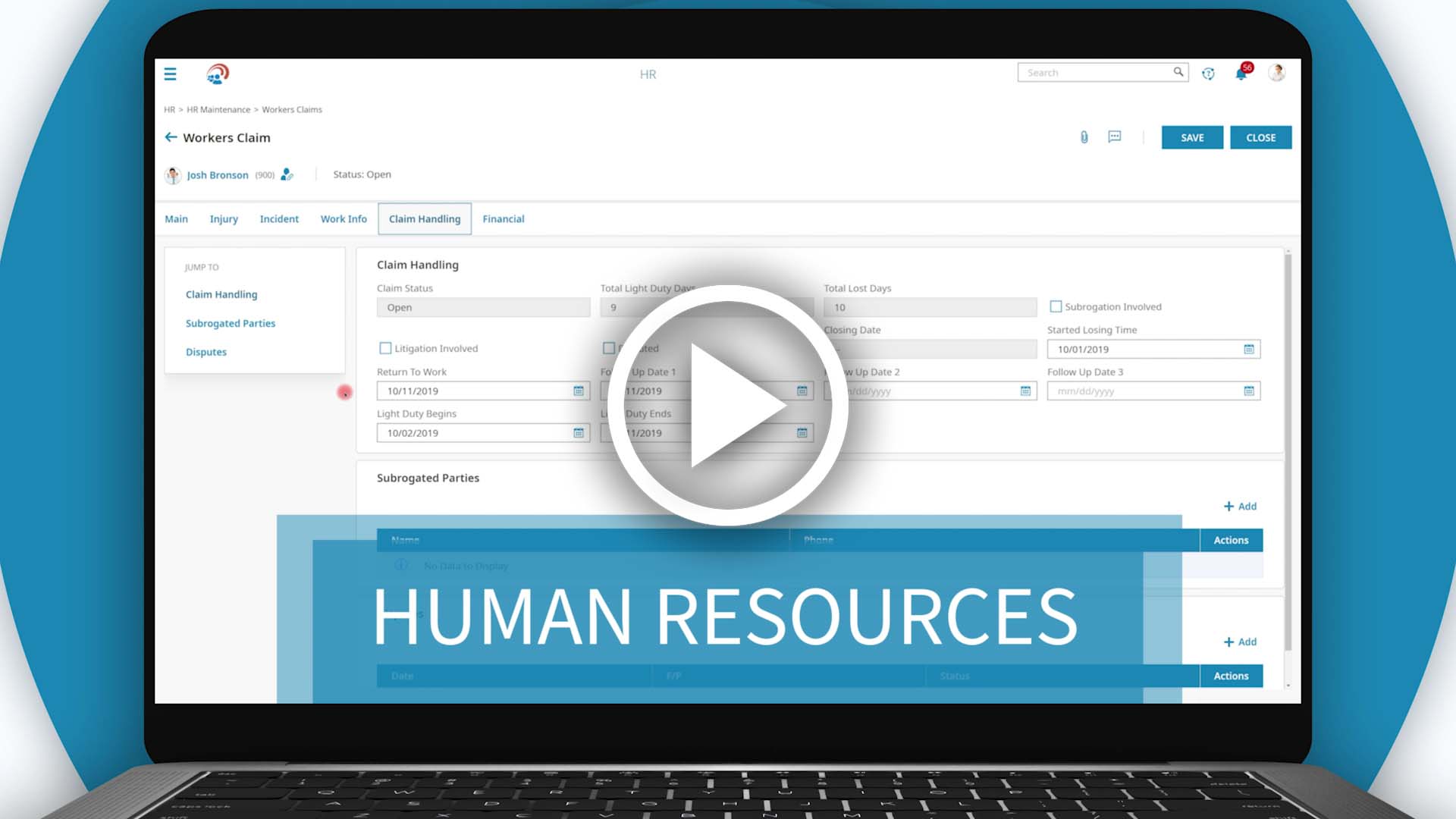 HR Demo Video Form | Excelforce